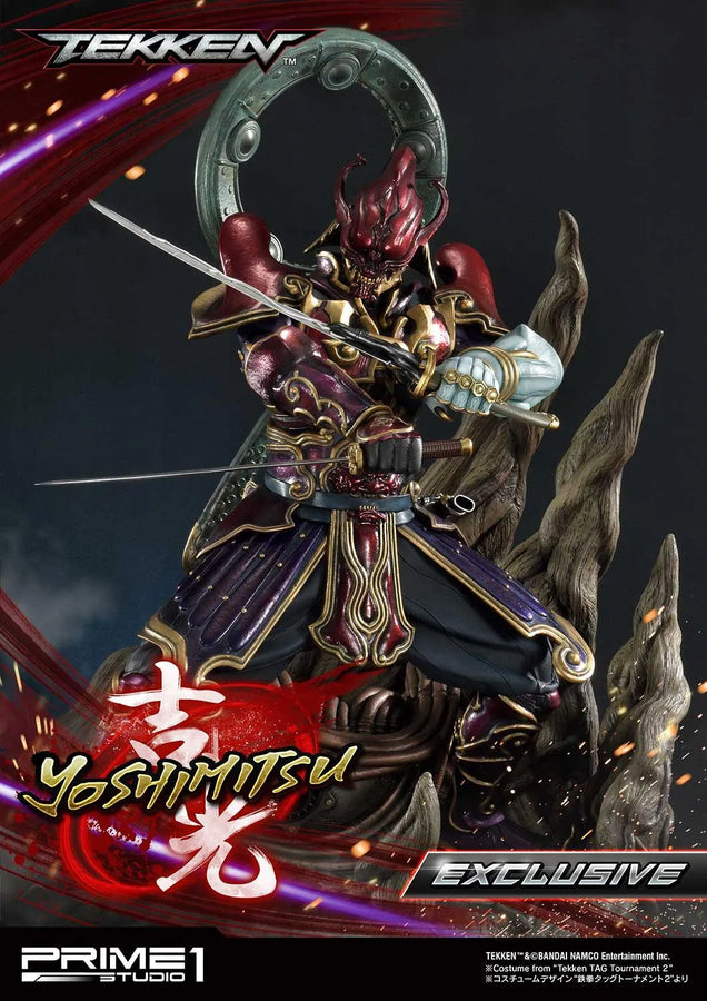 Yoshimitsu (Exclusive Version) TEKKEN – Prime1Studio – ActionFigure Brasil