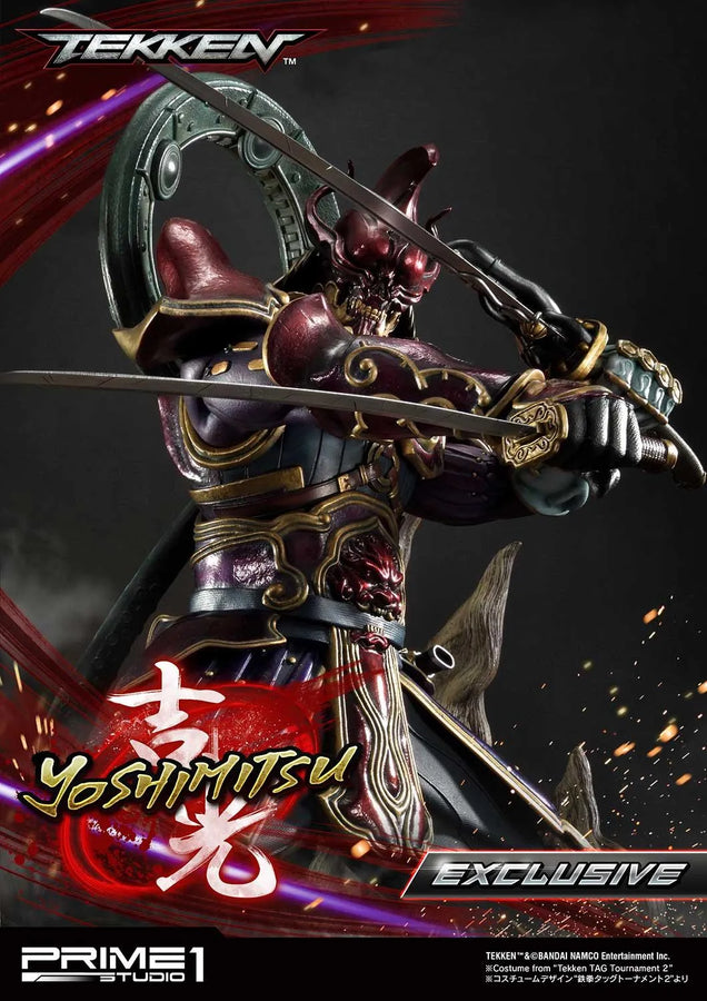 Yoshimitsu (Exclusive Version) TEKKEN – Prime1Studio – ActionFigure Brasil