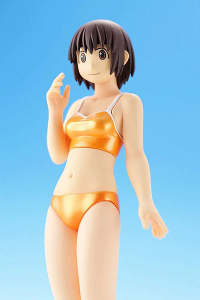 Yotsuba&! - Fuka Ayase Swimsuit Ver.ㅤ – Kaiyodo – ActionFigureBrasil — com base expositora