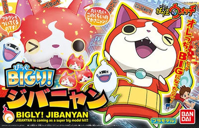 Youkai Watch BIG-ri! Jibanyan Plastic Modelㅤ – Bandai – ActionFigureBrasil — ângulo diferente