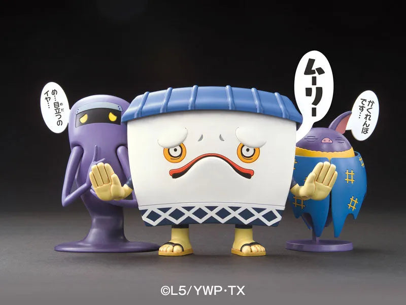 Youkai Watch - Murikabe & Jimmy & Hikikoumori Kakurenbo de Asobou Set Plastic Modelㅤ – Bandai – ActionFigureBrasil