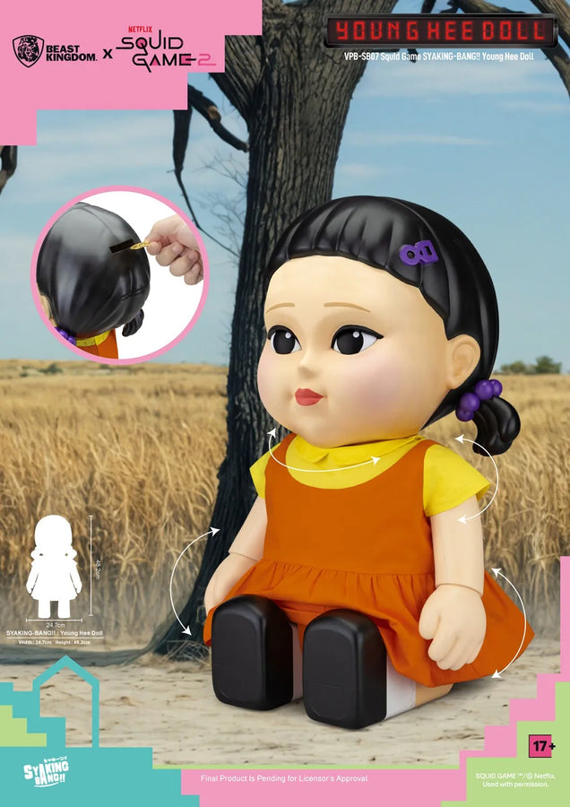 Young Hee Doll Piggy Bank – Beast Kingdom – ActionFigure Brasil