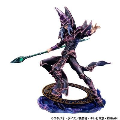 Yu-Gi-Oh! Duel Monsters - Black Magician - Art Works Monsters - -Shukumei no Kettou- (MegaHouse) [Shop Exclusive]ㅤ – MegaHouse – ActionFigure Brasil