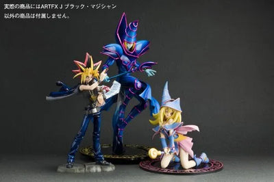 Yu-Gi-Oh! Duel Monsters - Black Magician - ARTFX J - 1/7 (Kotobukiya)ㅤ – Kotobukiya – ActionFigureBrasil — ângulo diferente