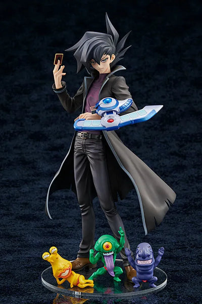 Yu-Gi-Oh! Duel Monsters GX - Manjoume Jun - Ojama Black - Ojama Green - Ojama Yellow - 1/7 (Amakuni, Hobby Japan) [Shop Exclusive]ㅤ – Amakuni – ActionFigureBrasil — ângulo diferente