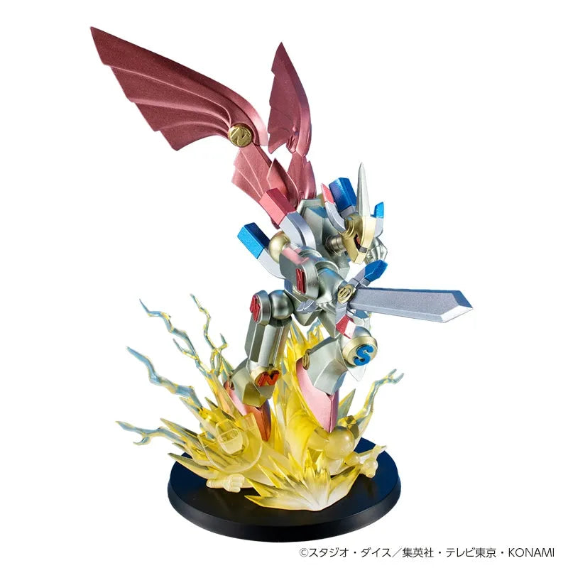 Yu-Gi-Oh! Duel Monsters - Jishaku no Senshi Magnet Valkyrion - Magnet Warrior α - Magnet Warrior β - Magnet Warrior γ - Monsters Chronicle (MegaHouse) [Shop Exclusive]ㅤ – MegaHouse – ActionFigureBrasil