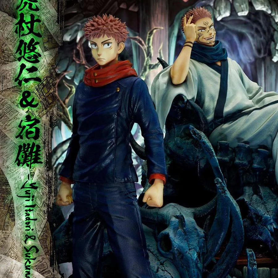 Yuji Itadori & Sukuna (Regular Version) Jujutsu Kaisen – Prime1Studio – ActionFigure Brasil