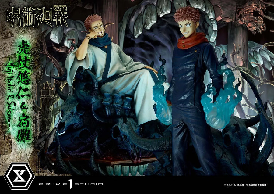 Yuji Itadori & Sukuna (Regular Version) Jujutsu Kaisen – Prime1Studio – ActionFigure Brasil