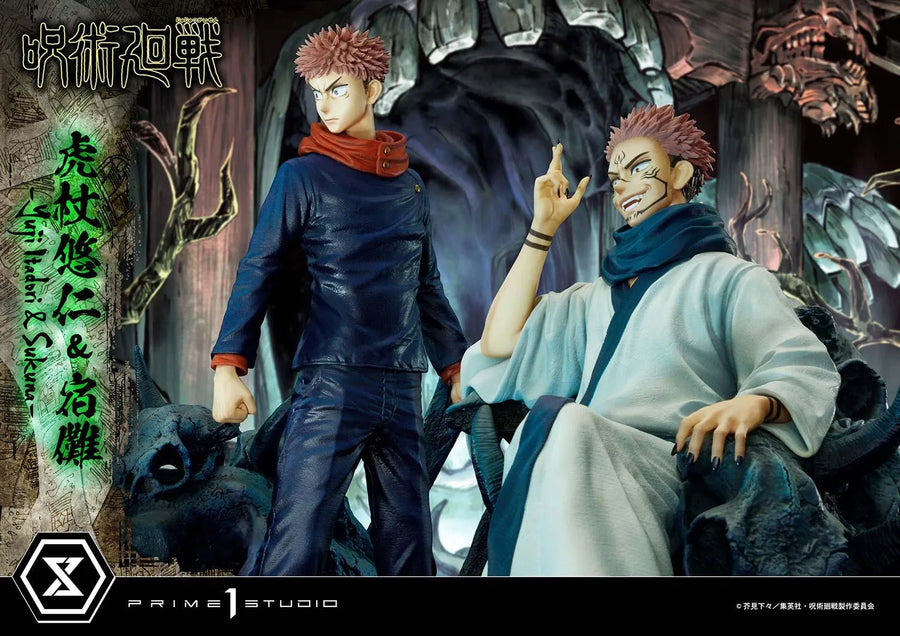 Yuji Itadori & Sukuna (Regular Version) Jujutsu Kaisen – Prime1Studio – ActionFigure Brasil