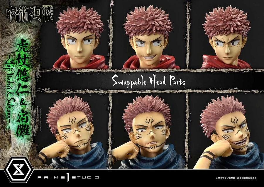 Yuji Itadori & Sukuna (Regular Version) Jujutsu Kaisen – Prime1Studio – ActionFigure Brasil