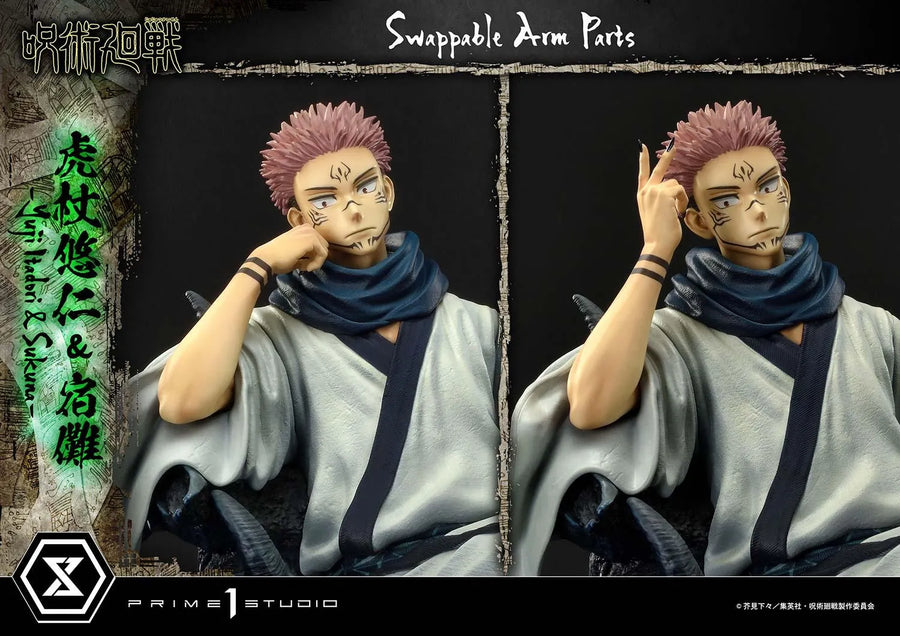 Yuji Itadori & Sukuna (Regular Version) Jujutsu Kaisen – Prime1Studio – ActionFigure Brasil