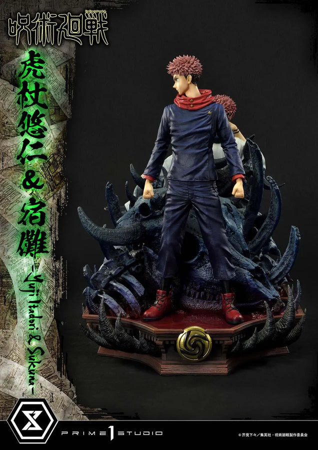 Yuji Itadori & Sukuna (Regular Version) Jujutsu Kaisen – Prime1Studio – ActionFigure Brasil