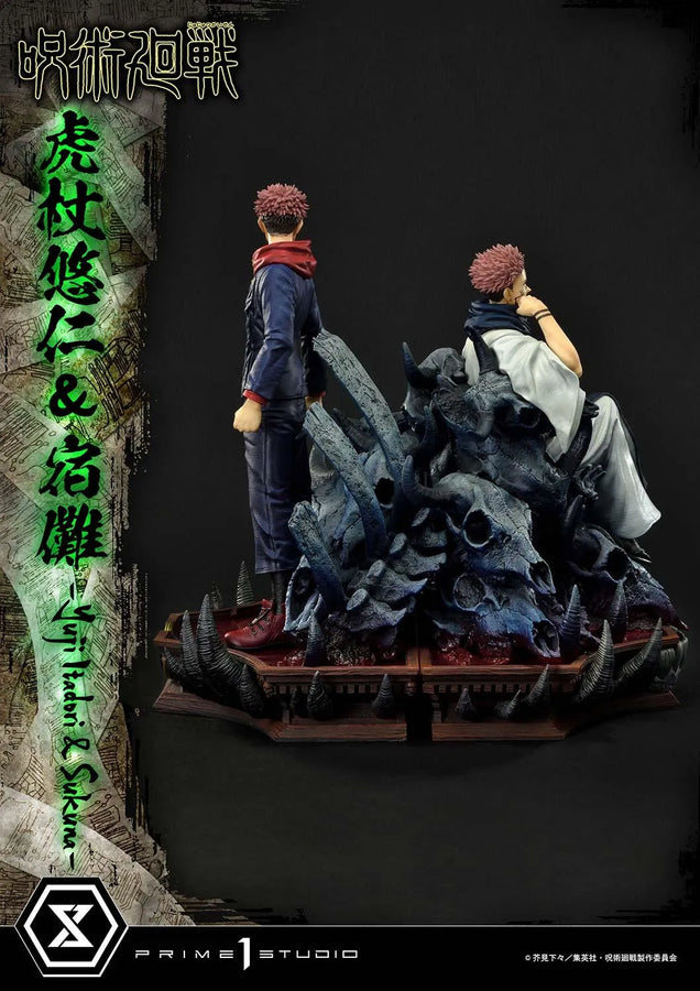 Yuji Itadori & Sukuna (Regular Version) Jujutsu Kaisen – Prime1Studio – ActionFigure Brasil
