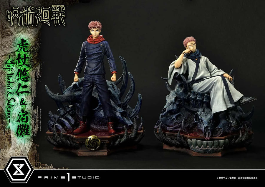 Yuji Itadori & Sukuna (Regular Version) Jujutsu Kaisen – Prime1Studio – ActionFigure Brasil