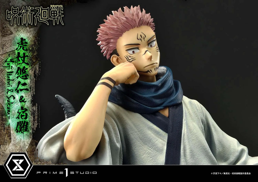 Yuji Itadori & Sukuna (Regular Version) Jujutsu Kaisen – Prime1Studio – ActionFigure Brasil