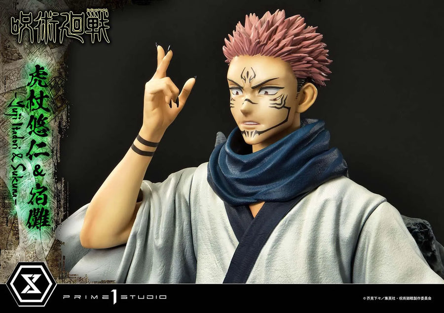 Yuji Itadori & Sukuna (Regular Version) Jujutsu Kaisen – Prime1Studio – ActionFigure Brasil