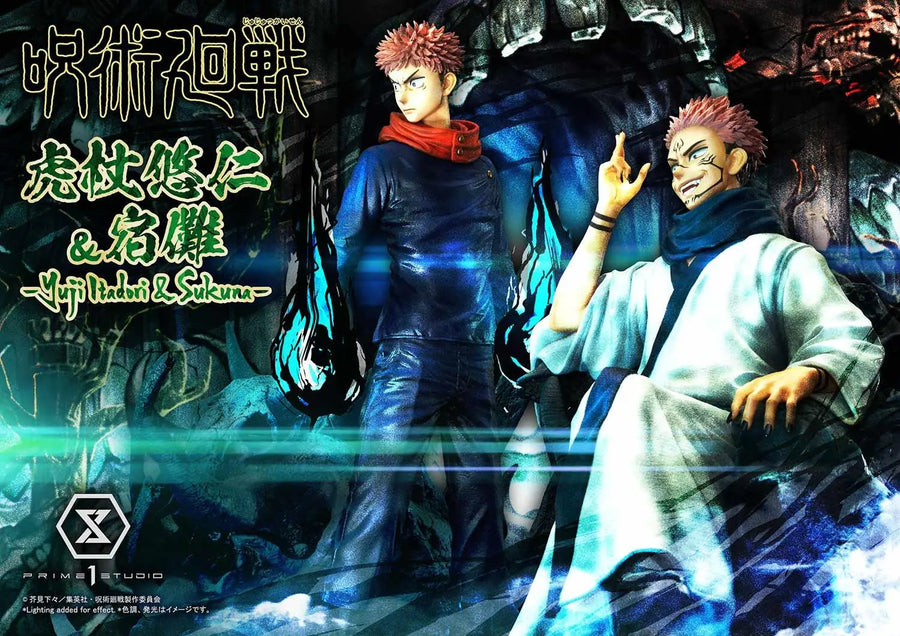 Yuji Itadori & Sukuna (Regular Version) Jujutsu Kaisen – Prime1Studio – ActionFigure Brasil