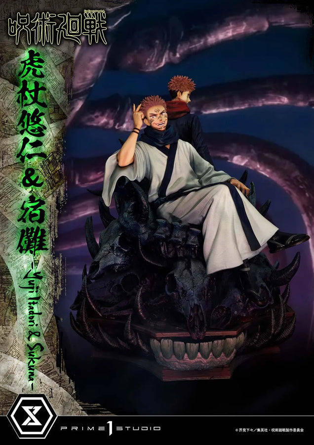 Yuji Itadori & Sukuna (Regular Version) Jujutsu Kaisen – Prime1Studio – ActionFigure Brasil