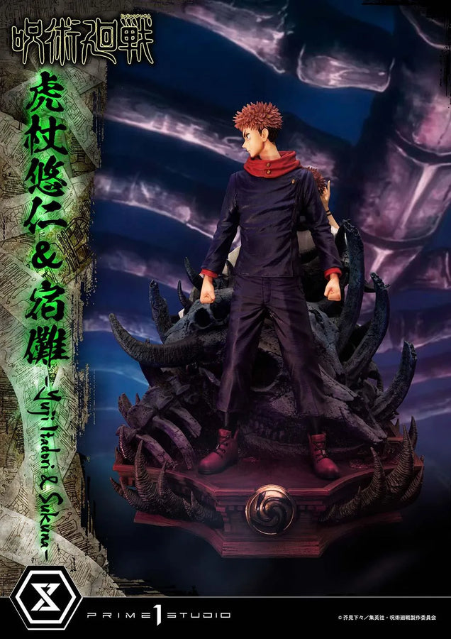 Yuji Itadori & Sukuna (Regular Version) Jujutsu Kaisen – Prime1Studio – ActionFigure Brasil