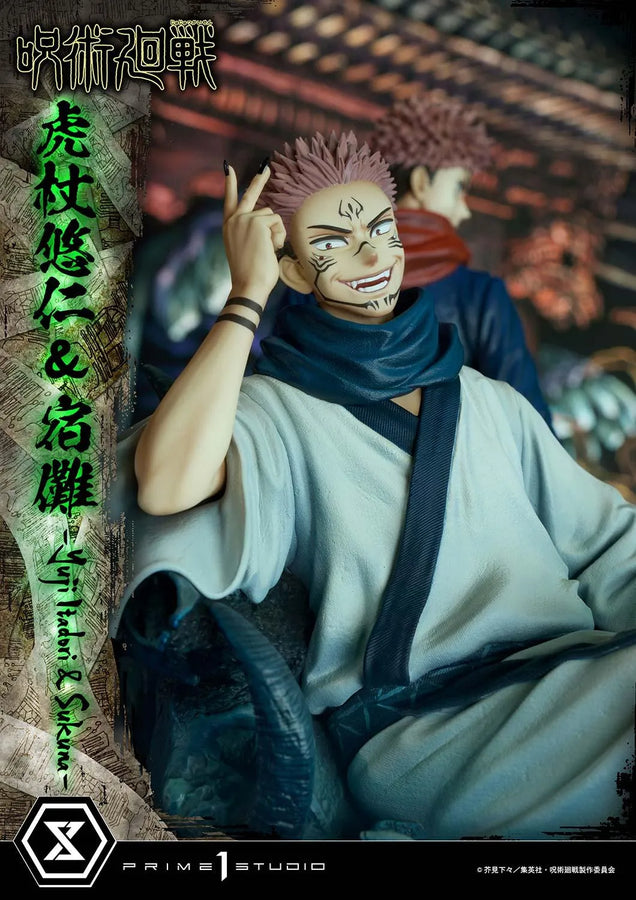 Yuji Itadori & Sukuna (Regular Version) Jujutsu Kaisen – Prime1Studio – ActionFigure Brasil