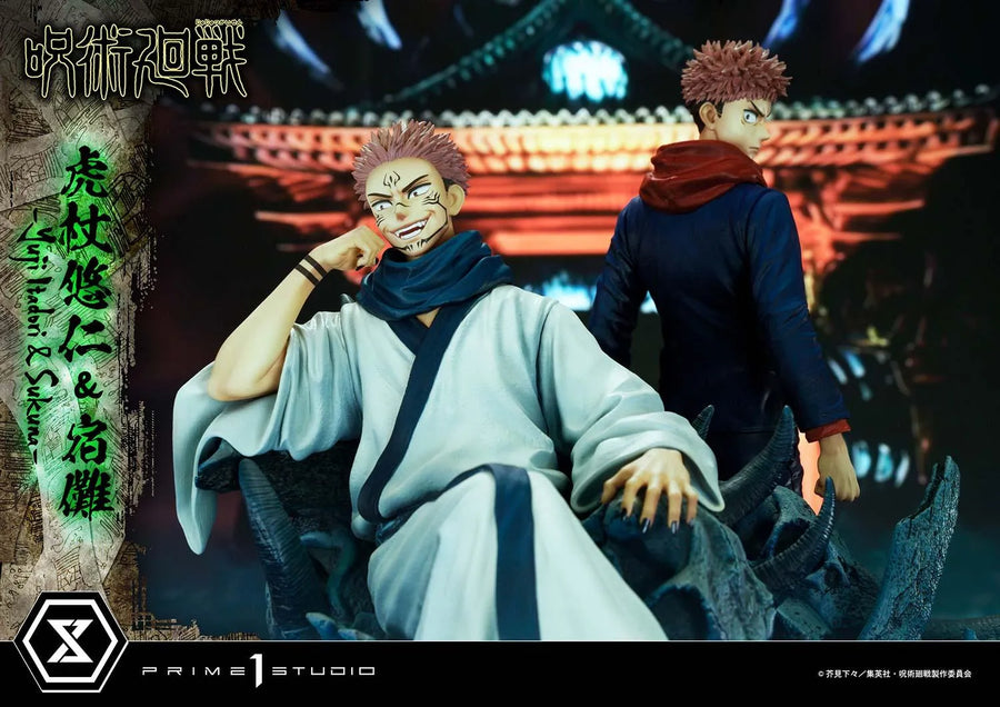 Yuji Itadori & Sukuna (Regular Version) Jujutsu Kaisen – Prime1Studio – ActionFigure Brasil