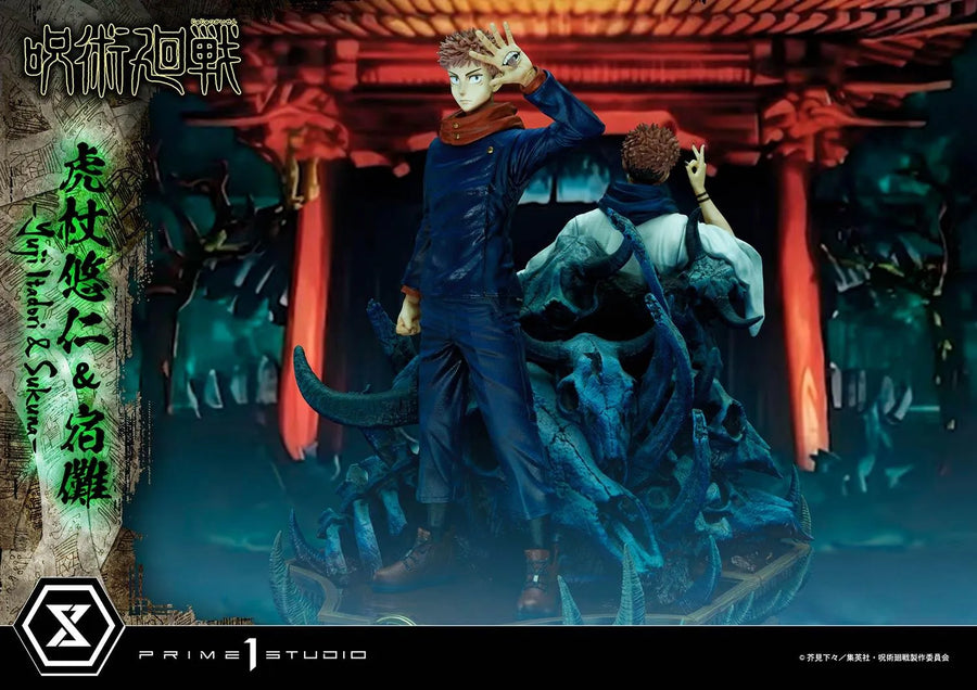 Yuji Itadori & Sukuna (Regular Version) Jujutsu Kaisen – Prime1Studio – ActionFigure Brasil