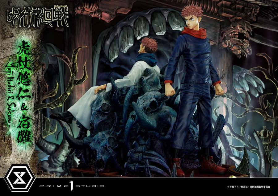 Yuji Itadori & Sukuna (Regular Version) Jujutsu Kaisen – Prime1Studio – ActionFigure Brasil