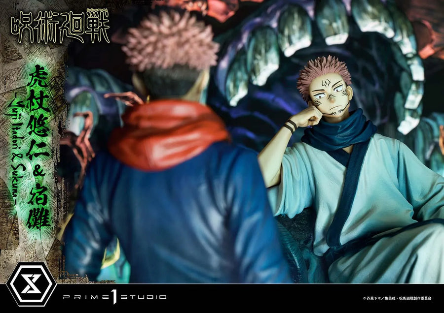 Yuji Itadori & Sukuna (Regular Version) Jujutsu Kaisen – Prime1Studio – ActionFigure Brasil