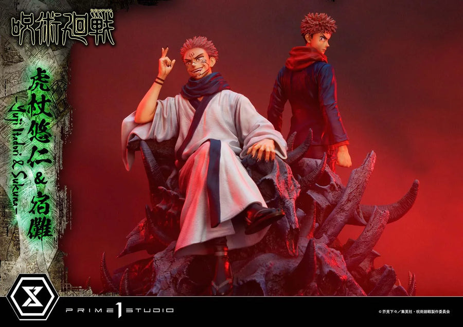Yuji Itadori & Sukuna (Regular Version) Jujutsu Kaisen – Prime1Studio – ActionFigure Brasil