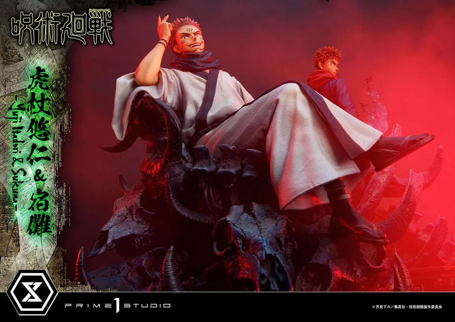 Yuji Itadori & Sukuna (Regular Version) Jujutsu Kaisen – Prime1Studio – ActionFigure Brasil