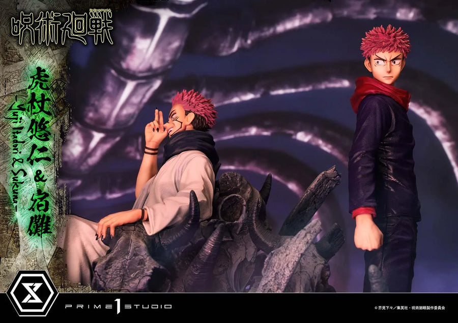 Yuji Itadori & Sukuna (Regular Version) Jujutsu Kaisen – Prime1Studio – ActionFigure Brasil