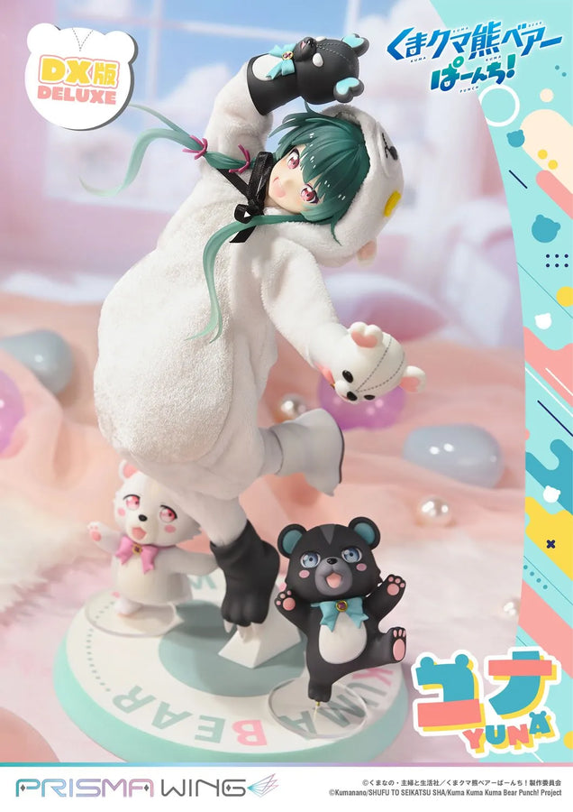 Yuna (Deluxe Bonus Version) Kuma Kuma Kuma Bear - Punch! – Prime1Studio – ActionFigure Brasil