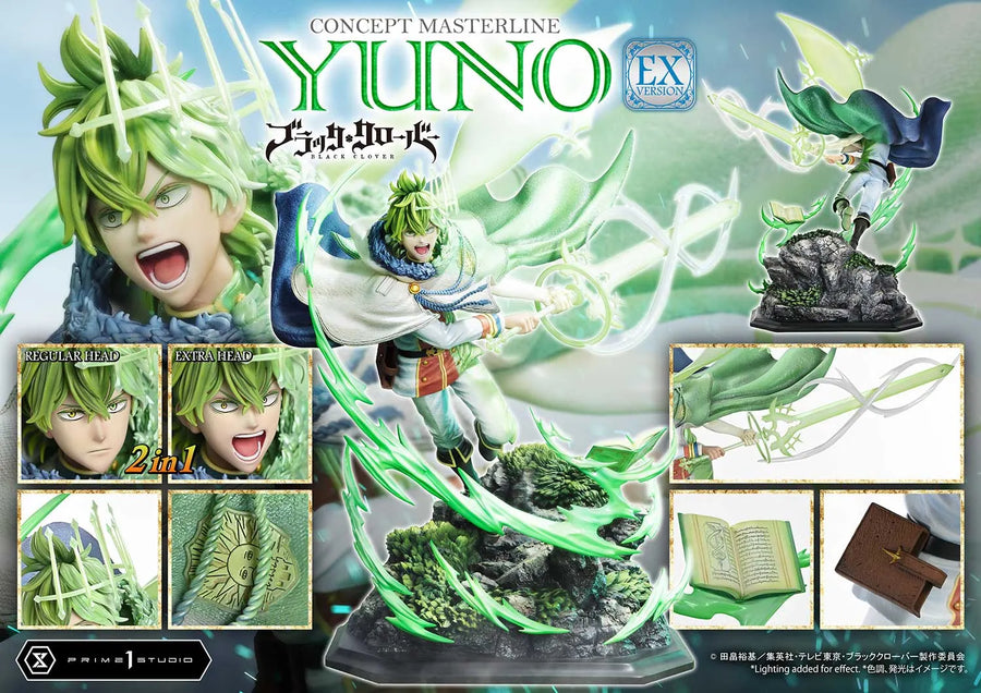 Yuno (Exclusive Bonus Version) Black Clover – Prime1Studio – ActionFigure Brasil