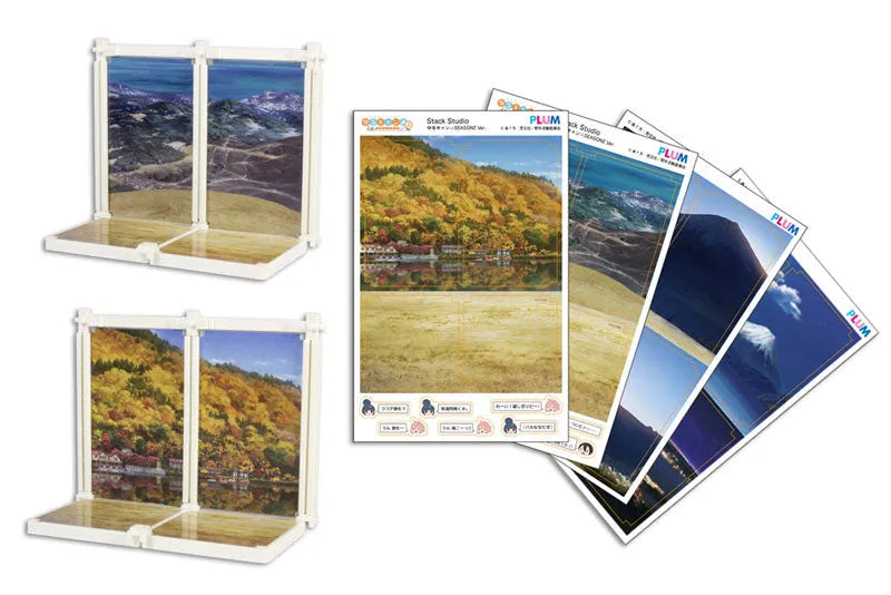 Yuru Camp SEASON 2 Mini Background Setㅤ – PLUM – ActionFigureBrasil