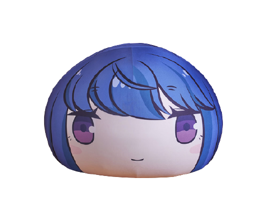 Yuru Camp△ - Shima Rin - Big Mochi Marukko Sofa Cushion - F:Nex (FuRyu) [Shop Exclusive]ㅤ – FuRyu – ActionFigureBrasil