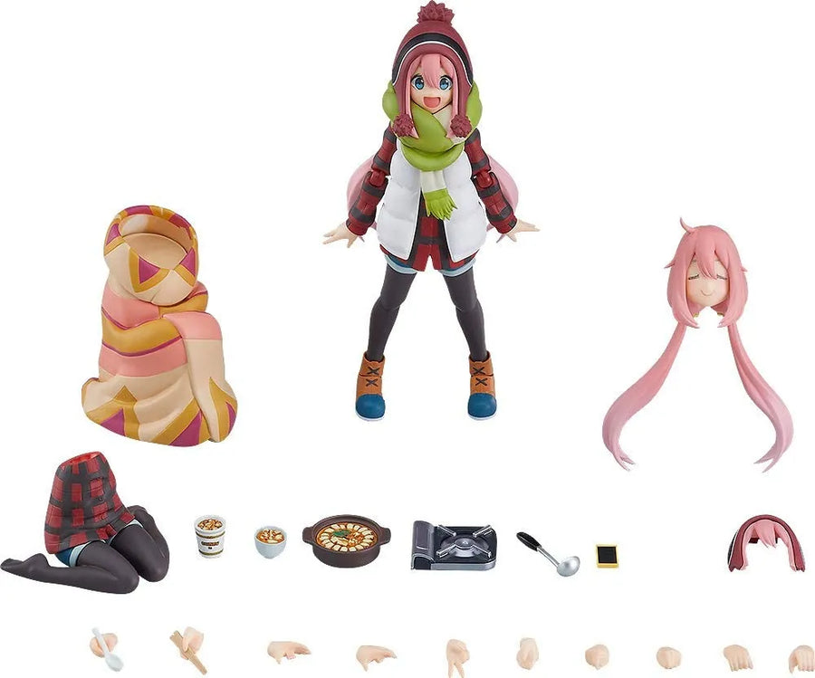 Yurucamp - Kagamihara Nadeshiko - Figma #519-DX - DX Edition (Max Factory)ㅤ – Max Factory – ActionFigureBrasil