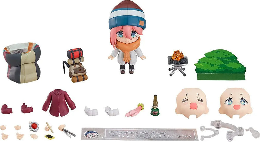 Yurucamp - Kagamihara Nadeshiko - Nendoroid #1623 - Solo Camp Ver., DX Edition (Max Factory)ㅤ – Max Factory – ActionFigure Brasil