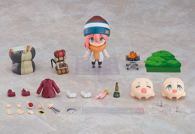 Yurucamp - Kagamihara Nadeshiko - Nendoroid #1623 - Solo Camp Ver., DX Edition (Max Factory)ㅤ – Max Factory – ActionFigure Brasil