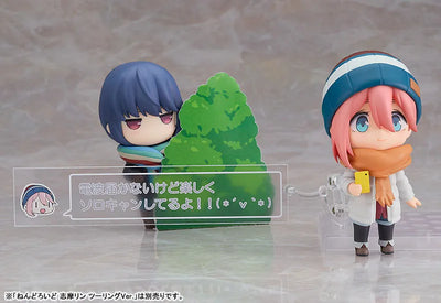 Yurucamp - Kagamihara Nadeshiko - Nendoroid #1623 - Solo Camp Ver., DX Edition (Max Factory)ㅤ – Max Factory – ActionFigureBrasil — ângulo diferente