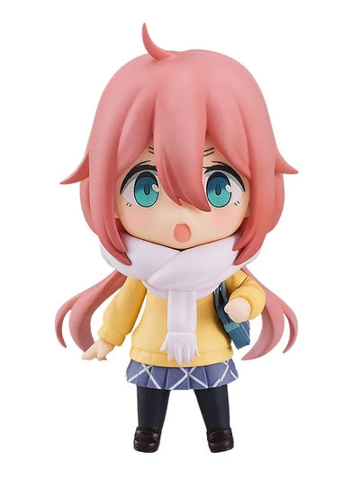 Yurucamp - Kagamihara Nadeshiko - Nendoroid #2189 - School Uniform Ver. (Max Factory)ㅤ – Max Factory – ActionFigure Brasil