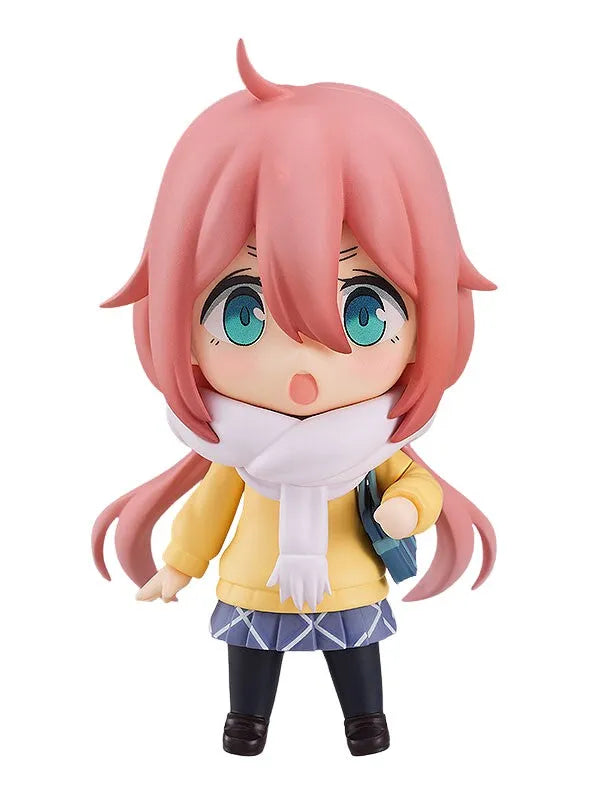 Yurucamp - Kagamihara Nadeshiko - Nendoroid #2189 - School Uniform Ver. (Max Factory)ㅤ – Max Factory – ActionFigure Brasil