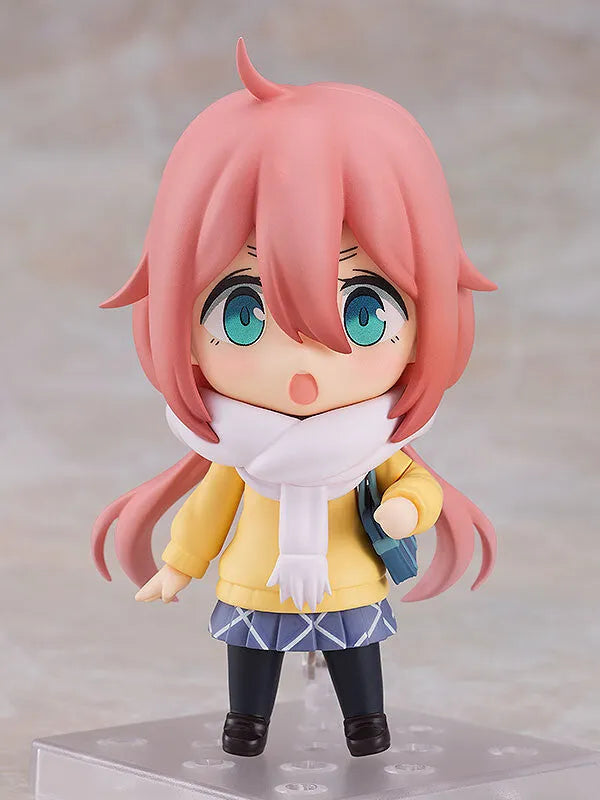 Yurucamp - Kagamihara Nadeshiko - Nendoroid #2189 - School Uniform Ver. (Max Factory)ㅤ – Max Factory – ActionFigure Brasil