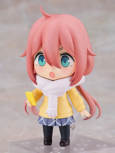 Yurucamp - Kagamihara Nadeshiko - Nendoroid #2189 - School Uniform Ver. (Max Factory)ㅤ – Max Factory – ActionFigureBrasil — ambientada