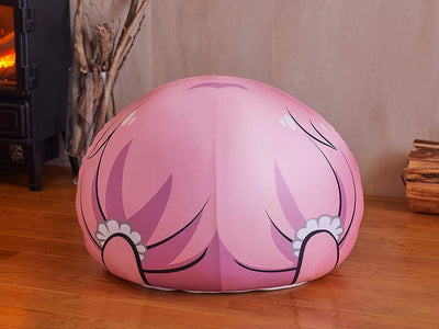 Yurucamp Season 2 - Kagamihara Nadeshiko - Big Mochi Puchi Marukko Sofa Cushion (FuRyu)ㅤ – FuRyu – ActionFigureBrasil — detalhe do produto