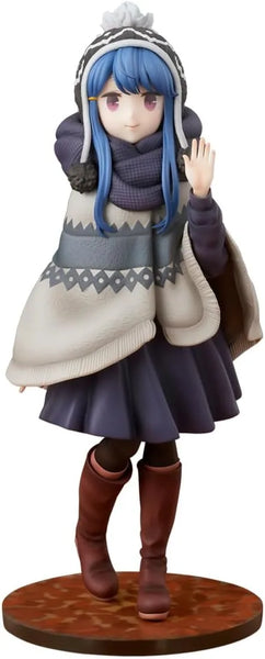 Yurucamp - Shima Rin - 1/7 - Lake Shibireko Camping Ver. (Hobby Stock, M.I.C)ㅤ – Hobby Stock,M. I. C As Producer – ActionFigureBrasil