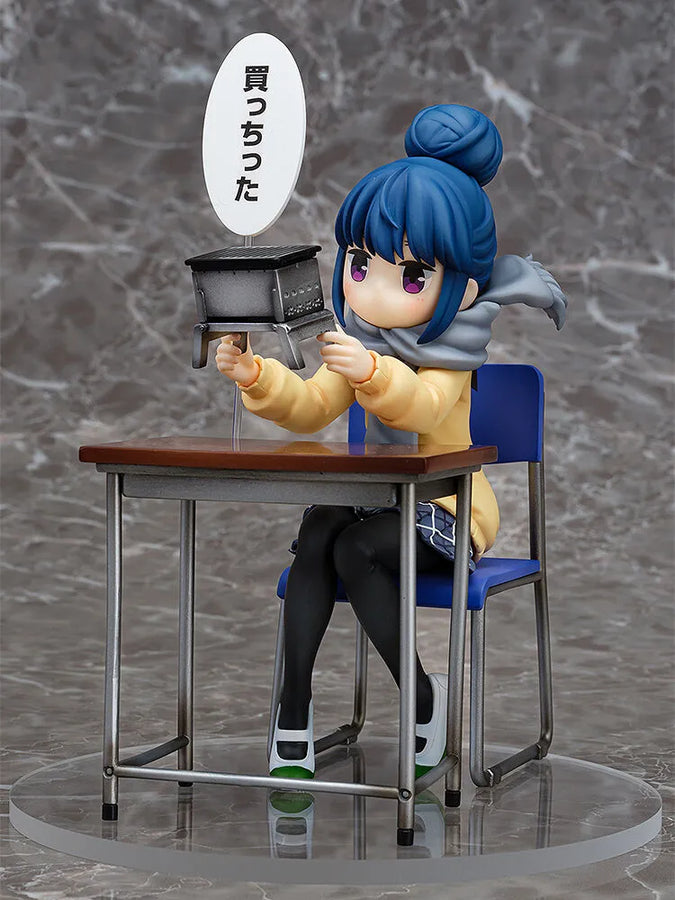 Yurucamp - Shima Rin - 1/7 - Look What I Bought Ver. (KLOCKWORX)ㅤ – KLOCKWORX – ActionFigure Brasil