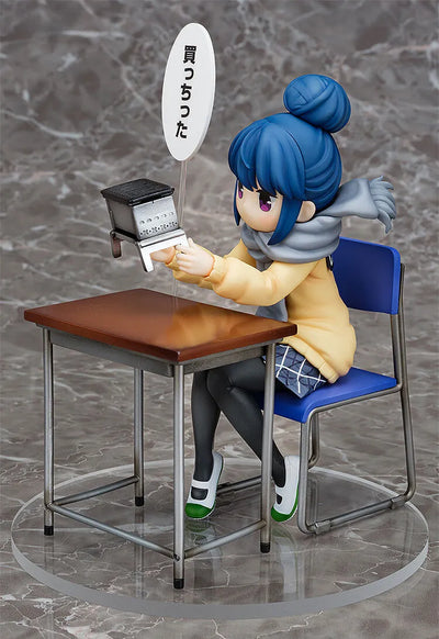 Yurucamp - Shima Rin - 1/7 - Look What I Bought Ver. (KLOCKWORX)ㅤ – KLOCKWORX – ActionFigureBrasil — detalhe do produto