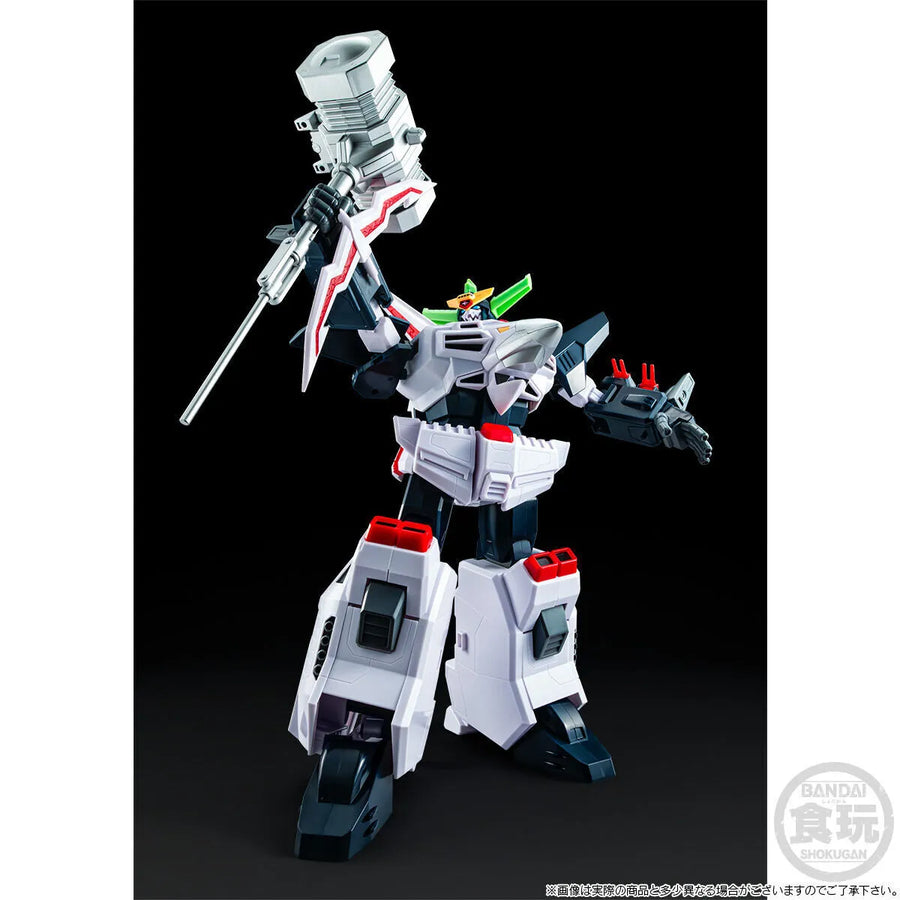 Yuusha Ou GaoGaiGar Blockade Numbers - J-Der - King J-der - Bandai Shokugan - Candy Toy - SMP - Silverion Hammer (Bandai) [Shop Exclusive]ㅤ – Bandai – ActionFigure Brasil