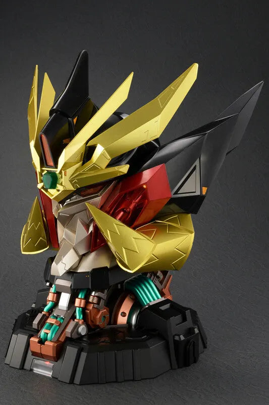 Yuusha-Ou GaoGaiGar Final - Genesic Gaogaigar - Amakuni Kizin - Genesic GaoGaiGar Head Display Model (Amakuni, Hobby Japan, Liquid Stone, Sentinel) [Shop Exclusive]ㅤ – Amakuni – ActionFigureBrasil
