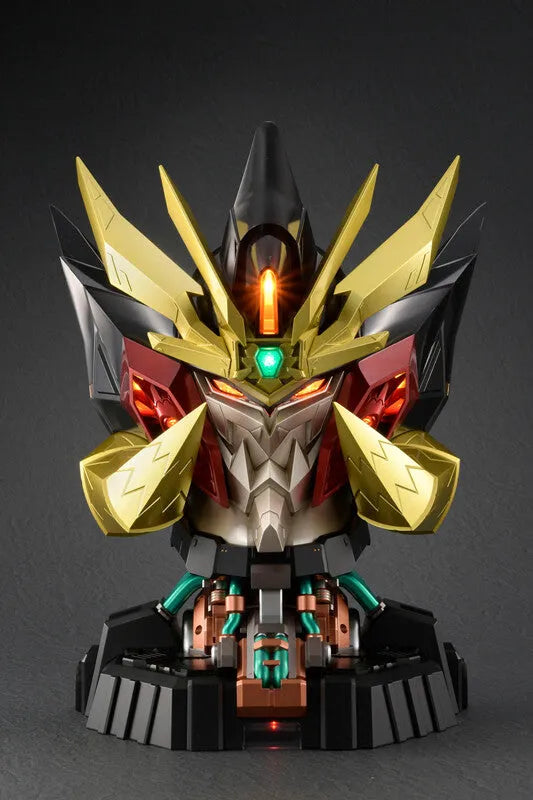 Yuusha-Ou GaoGaiGar Final - Genesic Gaogaigar - Amakuni Kizin - Genesic GaoGaiGar Head Display Model (Amakuni, Hobby Japan, Liquid Stone, Sentinel) [Shop Exclusive]ㅤ – Amakuni – ActionFigureBrasil